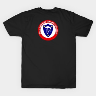 Ruiz Combat Grappling (Front Logo, Back Text) T-Shirt